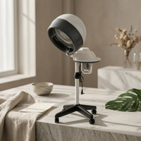 Vertical Hair Steamer Machine Height-Adjustable Vertical Hair Steamer Wheeled for Salon