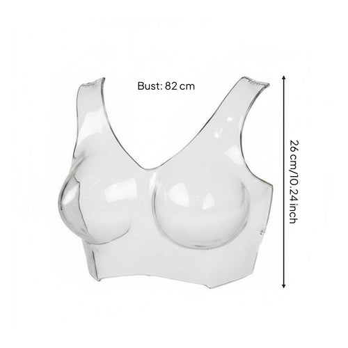 Transparent Bra Mannequin Portable Bra Display Mannequin Easy to Install