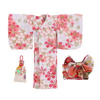 Doll Kimono Outfit Woven Material Japanese Doll Kimono Toy Clothing