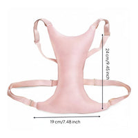 Breast Pillow Anatomically Contoured Anti-Wrinkle Breast Pillow Skin-Friendly