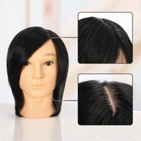 Human Hair Mannequin Head Sturdy Mannequin Head with Stand Sturdy for Students