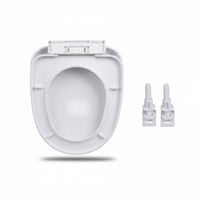 slow-close Toilet Cover Thickened Design Bathroom Hardware long-lasting for Landlords