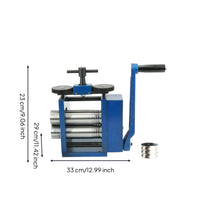 Jewelry Rolling Mill Multi Function Metal Sheet Roller Even Pressing