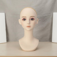 Cosplay Hairpiece Head Easy to Clean Hairpiece Display Head Multi-Use