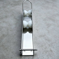 Stainless Steel Anchor Guide Wheel Sturdy Duty Rope Guide Pulley Bracket