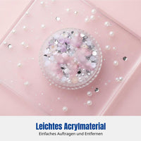 Face Crystal Sticker, Floral Gem, Bridal, Kids, Stage Makeup Decor