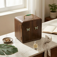 Jewelry Cabinet Multi-Compartment Jewelry Box with Drawers Desktop for Dressing Table