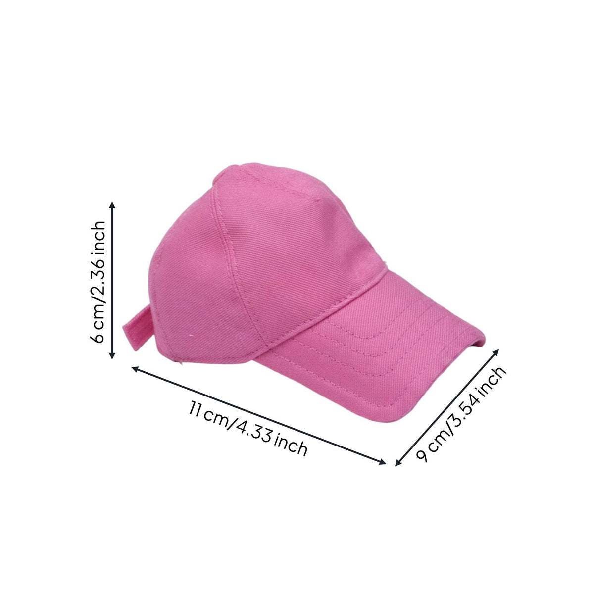 OB11 Doll Hat Sun Protection 20cm Doll Cap for Hobbyists