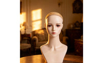 Hairpiece Display Head Easy to Decorate Jewelry Display Bust for Salon Owners