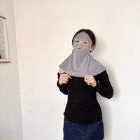 Face Sun Protection Cover Seamless Design Protection Face and Neck Cover Lightweight Sun-Blocking for Cyclists, Driving