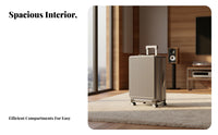 20in Side-Opening Trolley Large Capaurban Frontretrieve hard-sided hand luggage