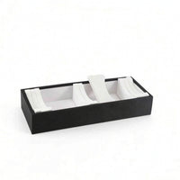 Jewelry Display Tray with Slots Slim Bangle Tray Compact for Collectors