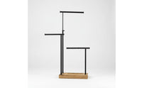 3-Tier Jewelry Stand Tangle-Tangle-Proof Storage Tabletop Accessory Rack Sturdy