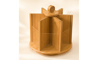 Makeup Organizer with Rotating Base Space-Saving Rack Smooth for Dressing Table
