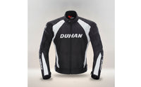 Motorcycle Jacket with Protective Padding Sporty Riding Jacket Apparel Fitted for Riders, Racing