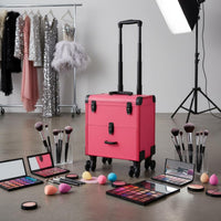 Makeup Train Container Multi-Tier Rolling Makeup Container Wear-Resistant