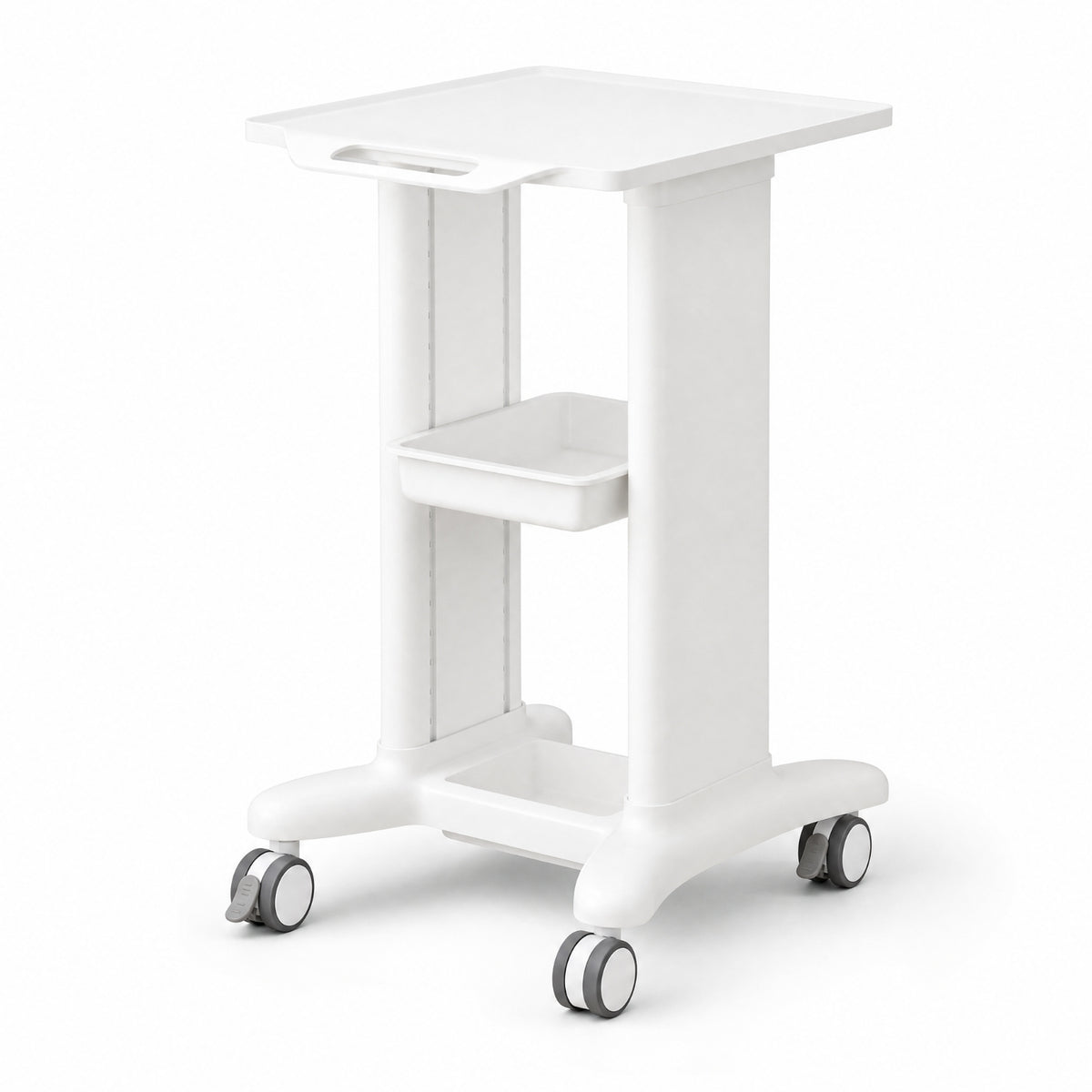 Beauty Cart with Drawer Silent Rolling Cart with Drawer Smooth for Bedside