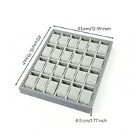 Watch Display Tray Padded Watch Storage Tray Hard Frame