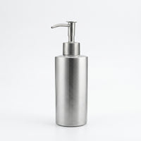 Dispenser Bottle with Pump Reusable Pump Bottles Rustproof for Bathroom, Kitchen