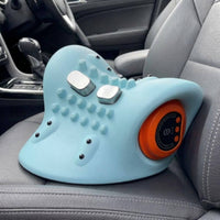 Electric Neck Massage Pillow Ergonomic Curve Personal Care Appliance for Office