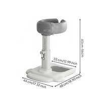 Standing Bath Support Rack Stable Base Baby Bath Stand Hose Clip for Toddlers