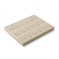 Velvet Jewelry Tray Guarding Jewelry Organizer Multi-Use for Countertop