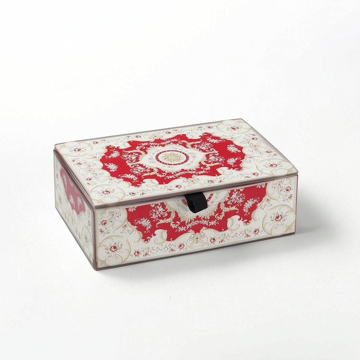 Hinged-Lid Jewelry Box Lidded Box with Hinged-Lid Lid Space-Saving