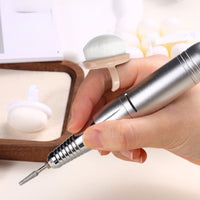 Nail Dust Loop Brush Compact Finger Loop Nail Brush Travel Use