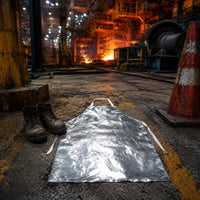 Aluminum Foil Apron Easy to Wear Shielding Clothing for Metal Joining
