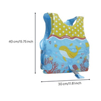 Non-Inflatable Swim Vest Kids Life Jacket Carry Bag Included