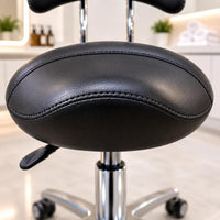 Ergonomic Saddle Chair Rotating Saddle Chair Metal Base