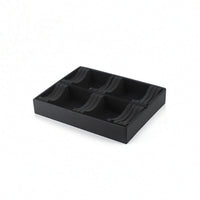 Jewelry Display Tray with Slots 20-Slot Bangle Tray Sectioned for Market Stalls