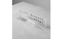 Acrylic Piercing Display Board Transparent Ear Post Display Board Multi-Hole Design Acrylic Earring Stand for Collectors, Market Stall, Retail Counter