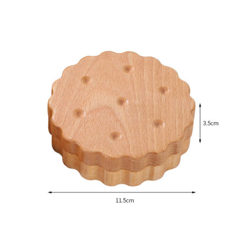 Milk Tooth Keepsake Box Natural Wood Child Memento Magnetic Closure