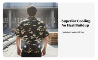 Lightweight Design Air Conditioned Work Clothes Proof Cooling Fan Work Jacket Fast Charging for Women, Hot Weather, Gardening, Warehouses