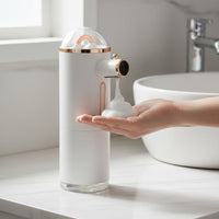 Automatic Foaming Soap Dispenser Digital Display Bathroom Accessory for Children