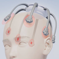 Tentacle Head Massager Compact Electric Head Massager Hands Free