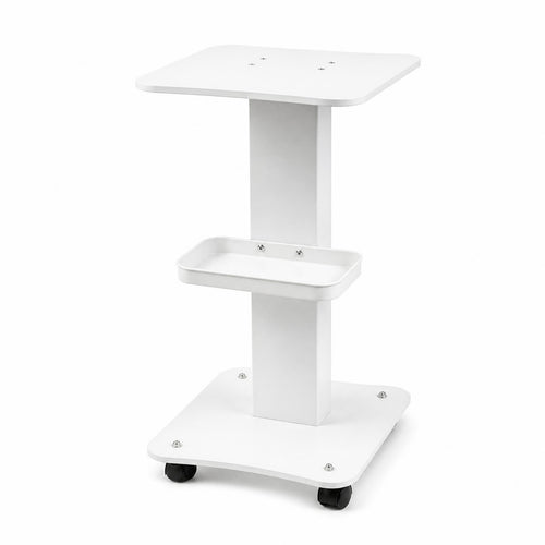 Beauty Instrument Trolley Square Top Four-Wheel Beauty Cart Rounded Edge