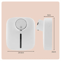 Wall-Mounted Foam Soap Dispenser Viewing Window Bathroom Accessory