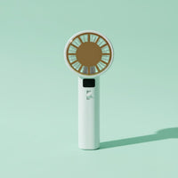 Handheld Cooling Fan Portable Ice Cooling Fan Adjustable Speed Lightweight Design for Outdoor, Camping