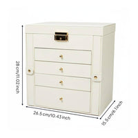 Multi-Layer Jewelry Box Multiple Compartments Large Jewelry Organizer for Women