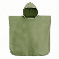 Children's Bath Poncho Pullover Snap-Button Bath Poncho Quick Dry