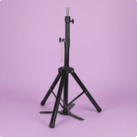 Mannequin Head Tripod Stand Folding Adjustable Hairpiece Stand Tripod