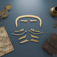Rattlesnake 1782 Ship Model Highly Detailed for Hobbyists, History Buffs