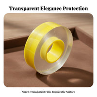 Scratch Resistant Bangle Safeguarding Wrap High Clarity Jewelry Safeguarding Film Dust-Proof for Watchmakers, Daily Wear, Storage, Shipping