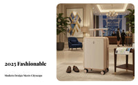 Long-Lasting Hardshell Hardside Luggage Telescopic Handle Hardside Suitcase Pressure-Resistant Shell Trolley Case Lightweight for Vacationers, Frequent Flyers, Business Professionals, Vacations, Short Break Getaways, Airports