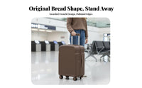 Bread pieceShaped Luggage Organized Interior Suitcase Built-in Combination Lock