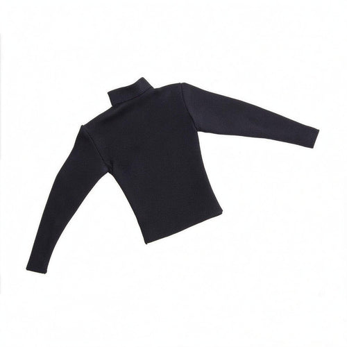 1/6 Scale Long Sleeve Top Snug-Fitting Miniature Pullover Top Soft Cloth Action Figure Pullover
