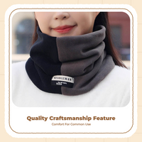 Winter Neck Warmer Men's Fleece Scarf Windproof Cycling