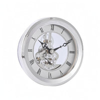 Skeleton Timepiece Insert Exposed Gears Timepiece Polished Bezel